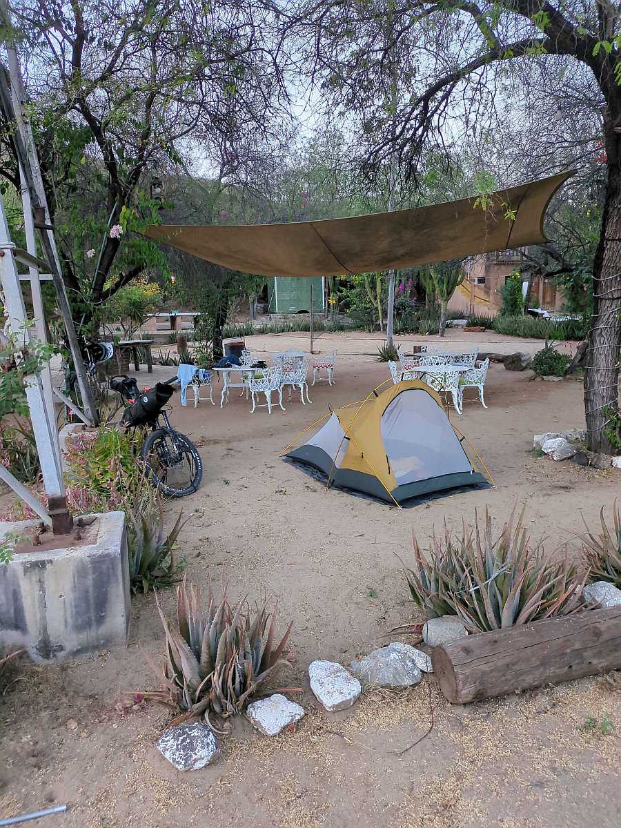 Camping in El Triunfo
